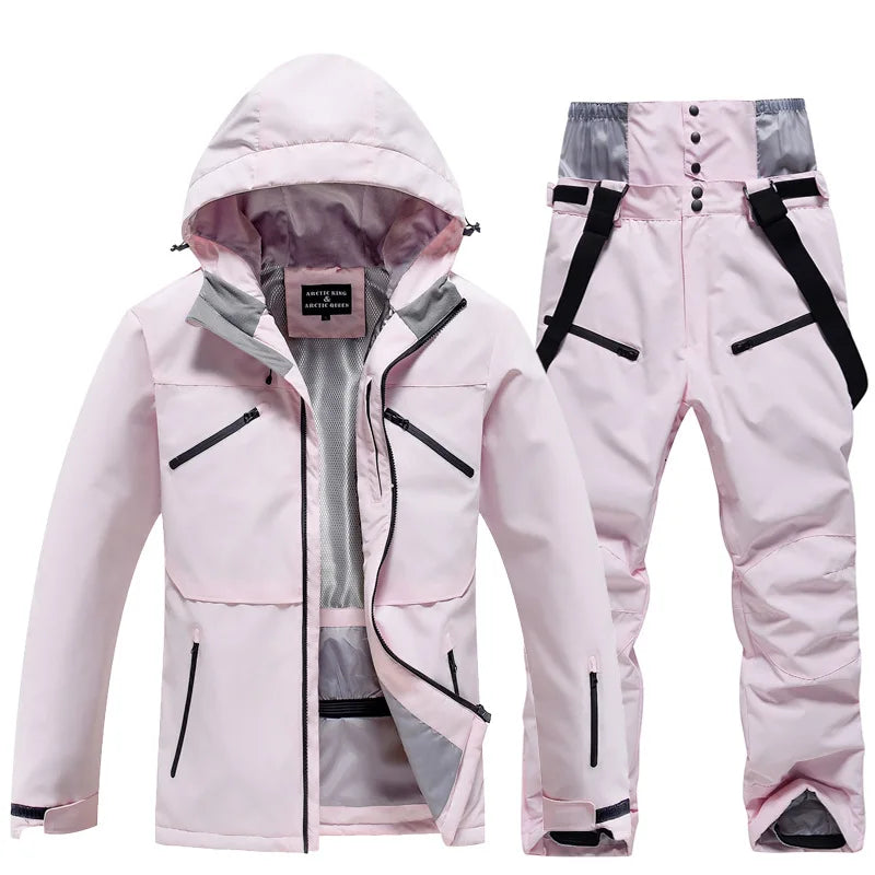 Skibekleidung Unisex | Zweiteiliges Set mit Jacke und Hose