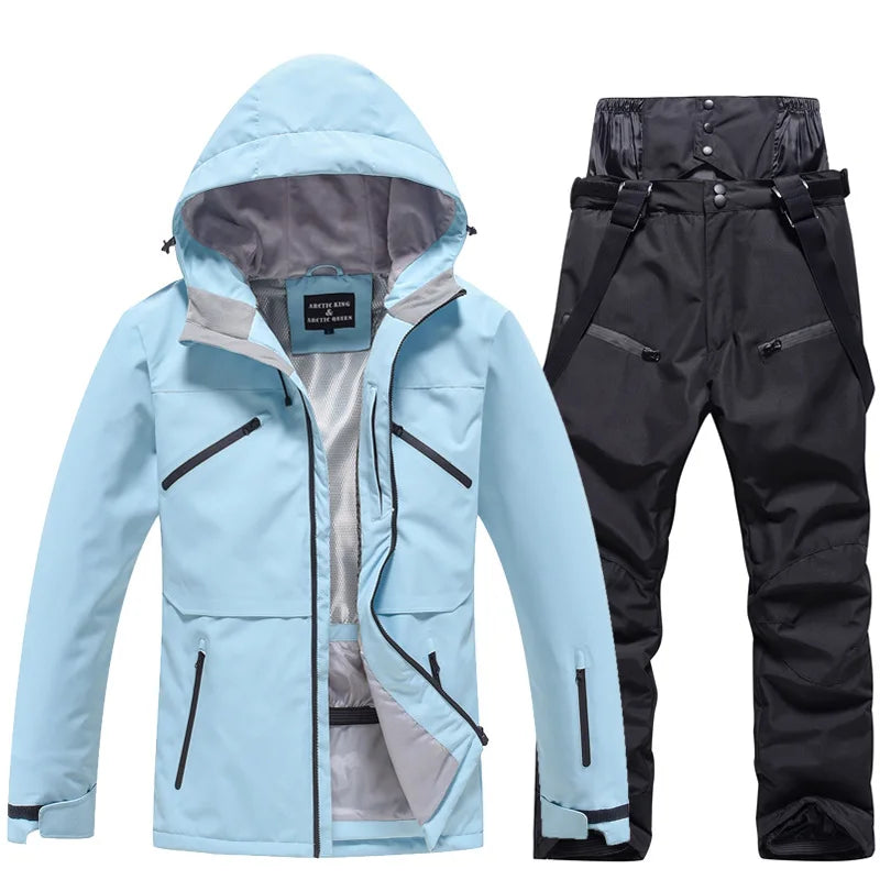 Skibekleidung Unisex | Zweiteiliges Set mit Jacke und Hose