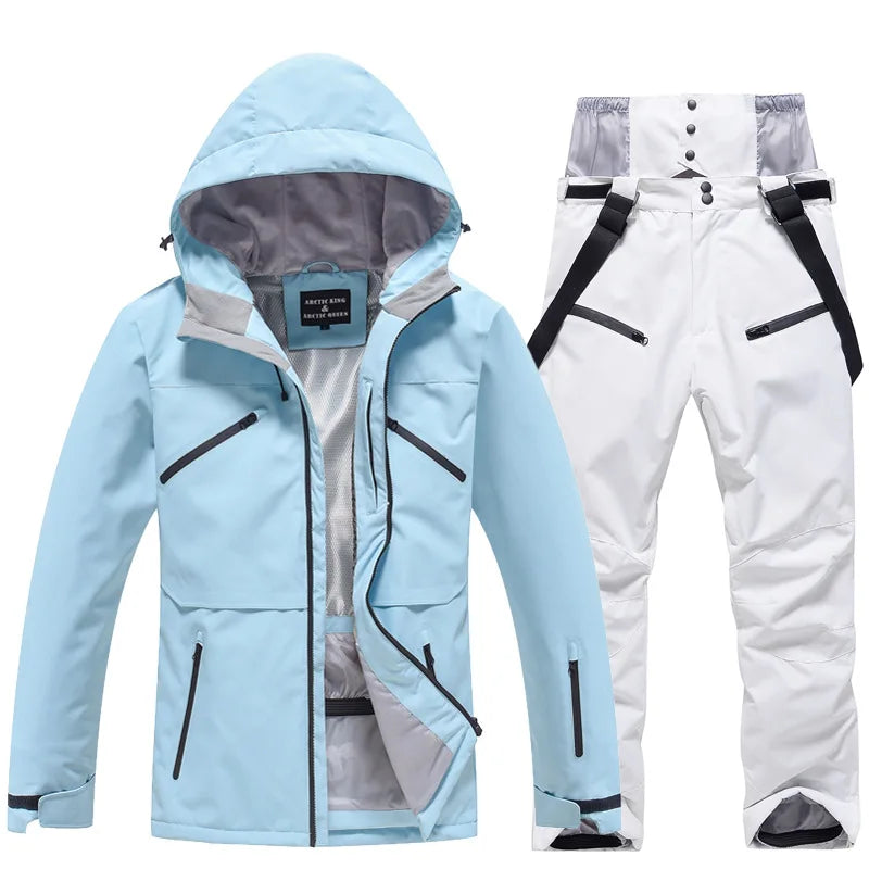 Skibekleidung Unisex | Zweiteiliges Set mit Jacke und Hose