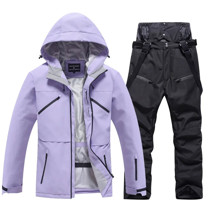 Skibekleidung Unisex | Zweiteiliges Set mit Jacke und Hose
