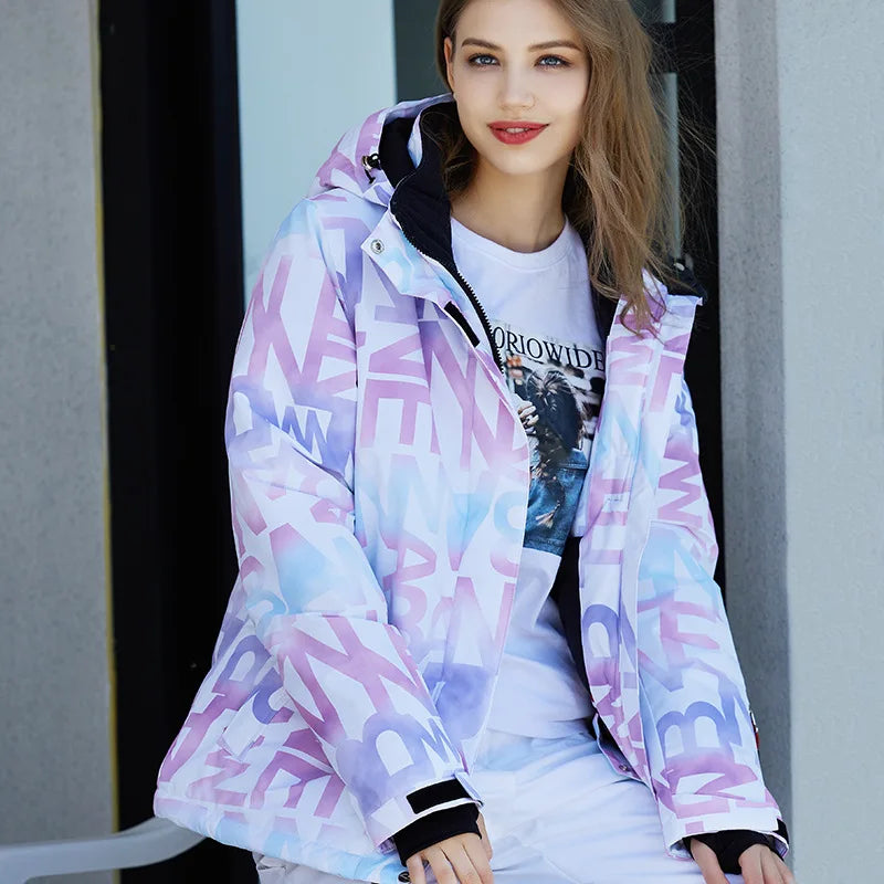 Damen Skianzug | Zweiteiliges Winterset mit Jacke und Hose für Wintersport