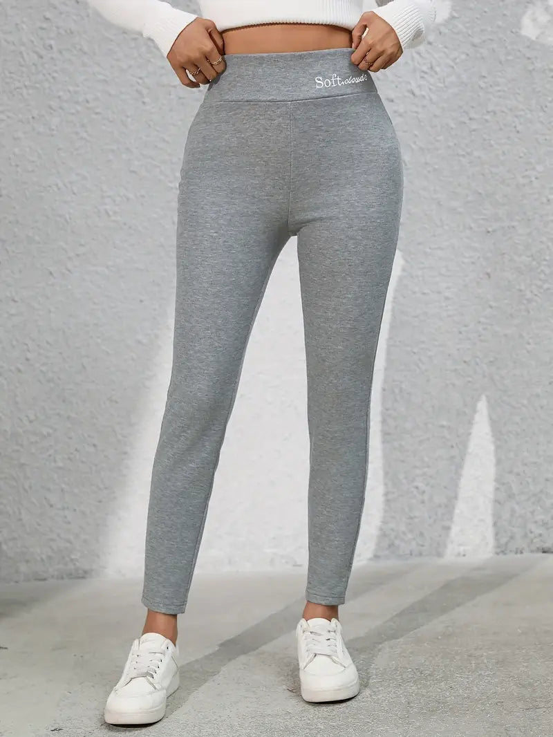 Damen Leggings Winter | Knöchellang mit Weichem Innenfutter