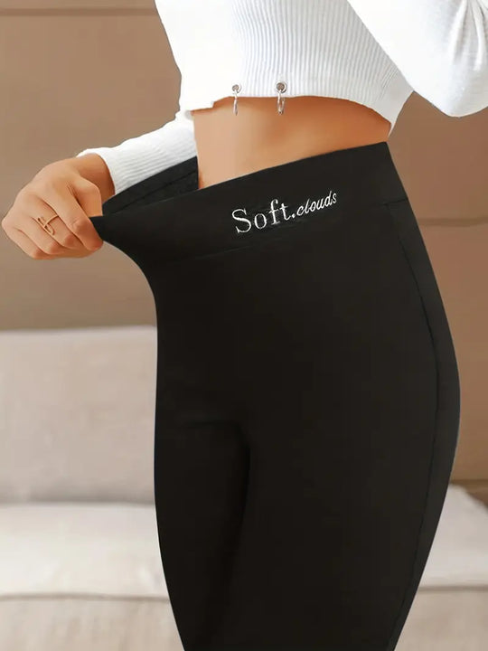 Damen Leggings Winter | Knöchellang mit Weichem Innenfutter