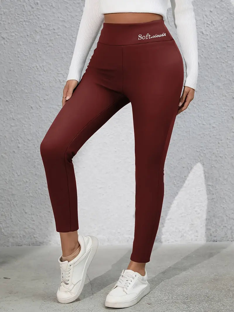 Damen Leggings Winter | Knöchellang mit Weichem Innenfutter