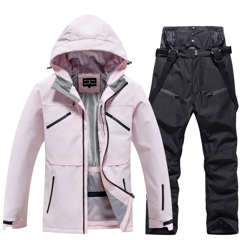 Skibekleidung Unisex | Zweiteiliges Set mit Jacke und Hose