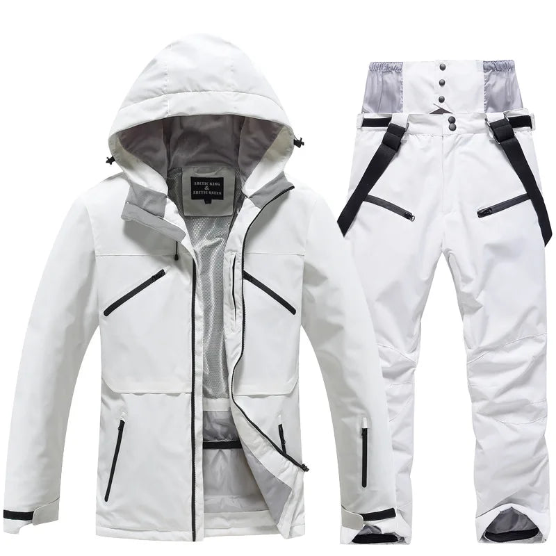 Skibekleidung Unisex | Zweiteiliges Set mit Jacke und Hose