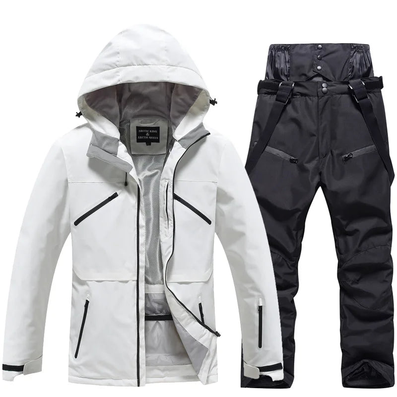 Skibekleidung Unisex | Zweiteiliges Set mit Jacke und Hose
