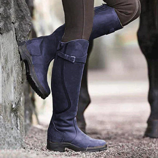 Warme Winterstiefel für Damen | Kniehoch