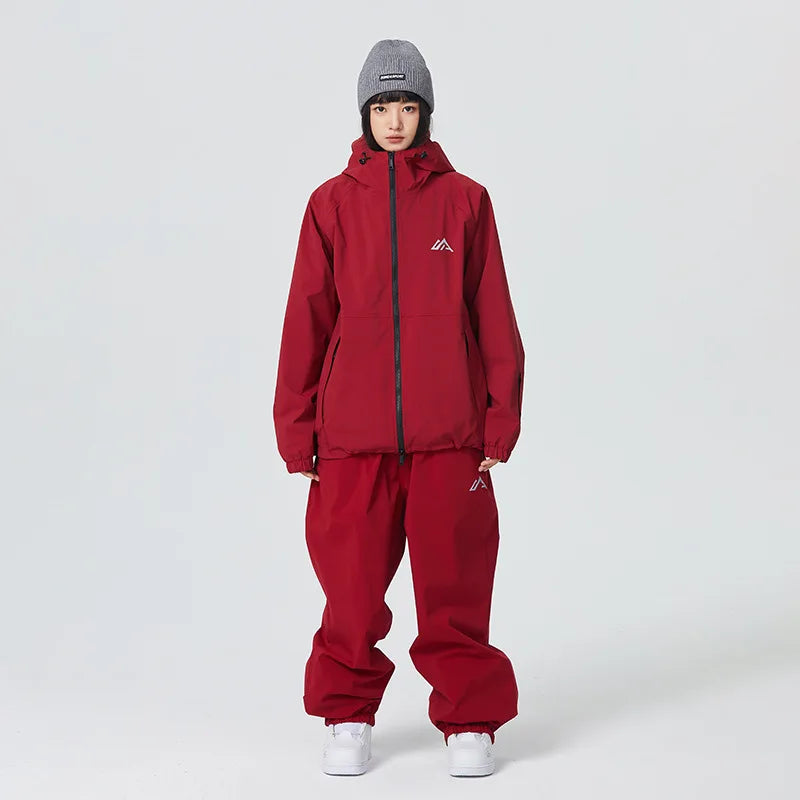 Unisex Skianzug Zweiteilig | Jacke und Hose für Winter