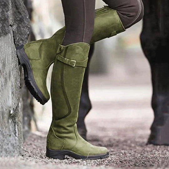 Warme Winterstiefel für Damen | Kniehoch