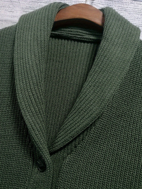 Herren Strickjacke mit Knöpfen | Gestrickt