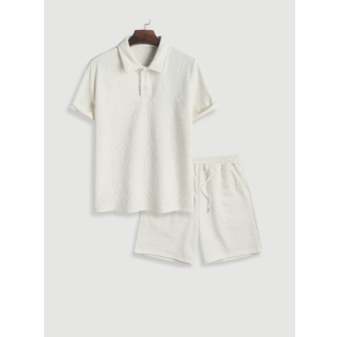 Klassisches Sommer-Set für Männer | Jacquard