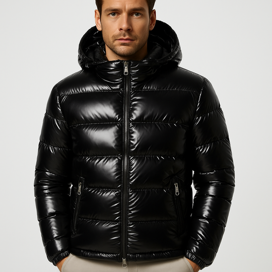 Warme Herren-Pufferjacke
