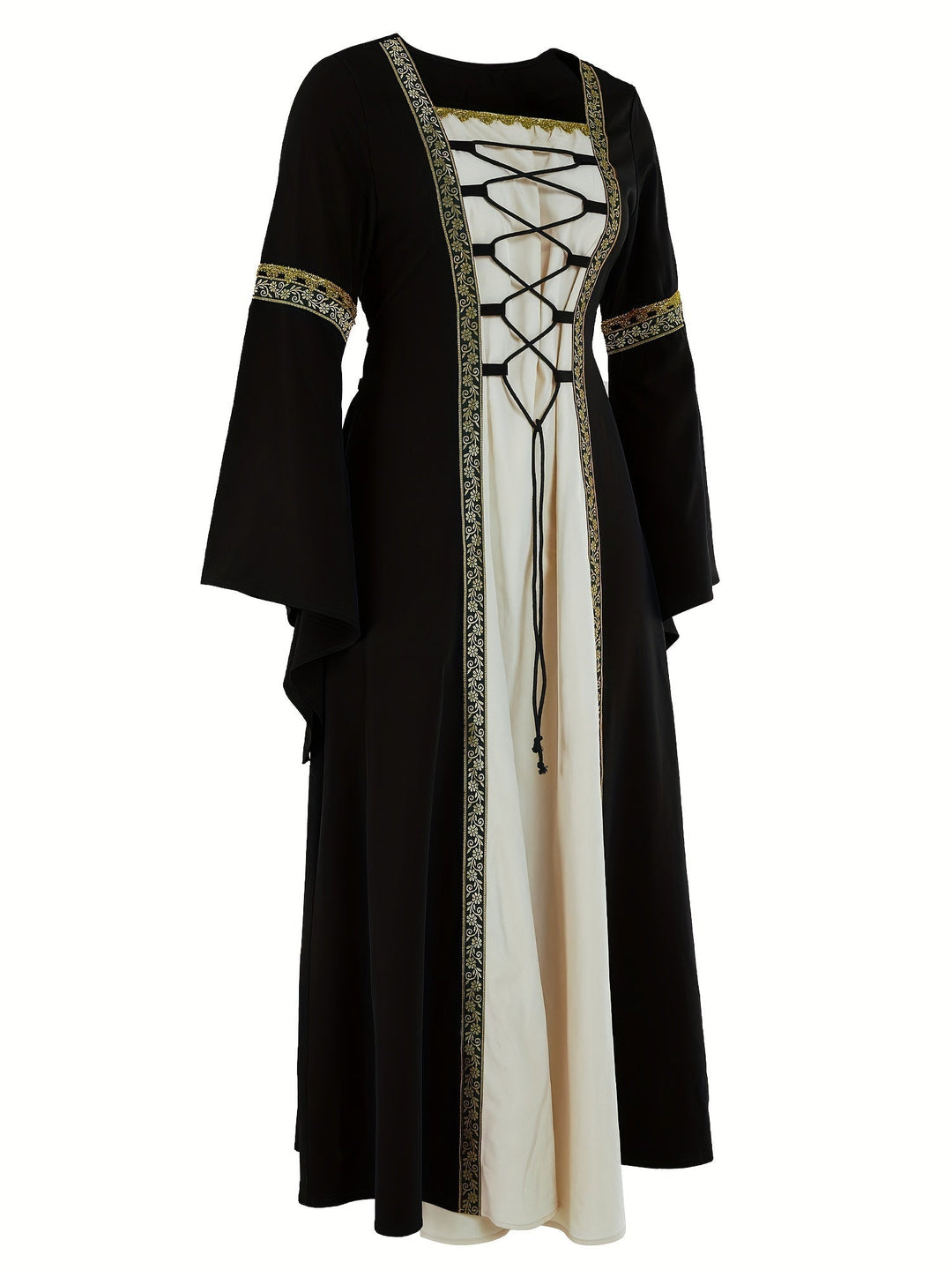 Oktoberfest Langarm-Bier-Dirndlkleid für Damen
