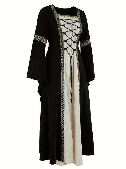 Oktoberfest Langarm-Bier-Dirndlkleid für Damen