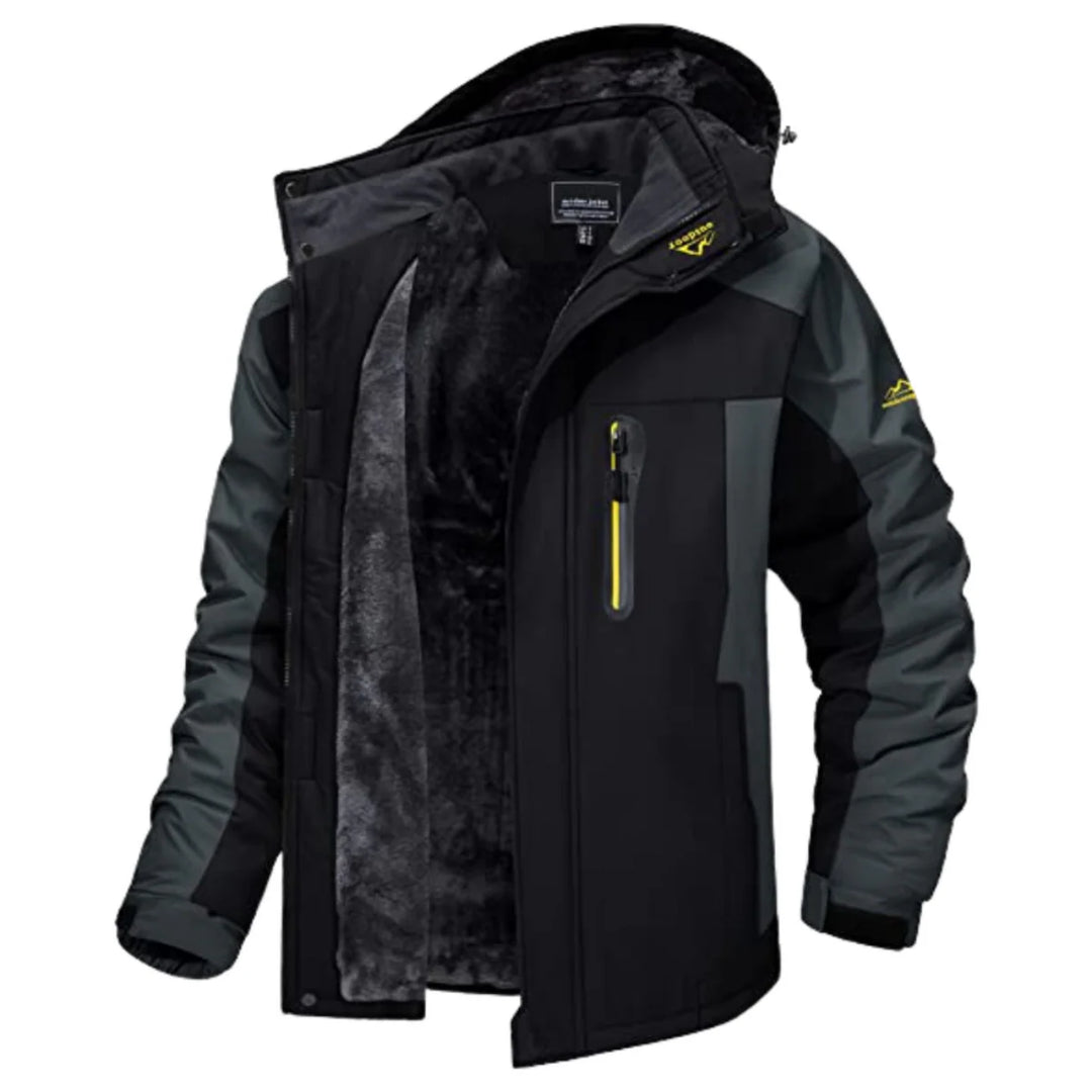 Warme und wasserdichte Winterjacke für Herren