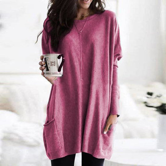 Langarmshirt für Damen | O-Ausschnitt