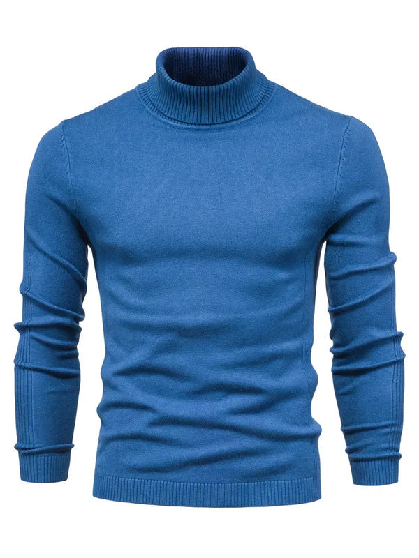Herren-Rollkragenpullover | Schlanke Passform