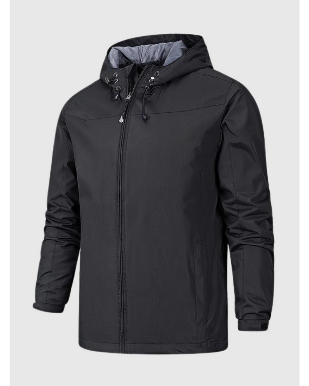 Herren Kapuzenjacke | Lässige Reißverschlussjacke für Herbst und Winter