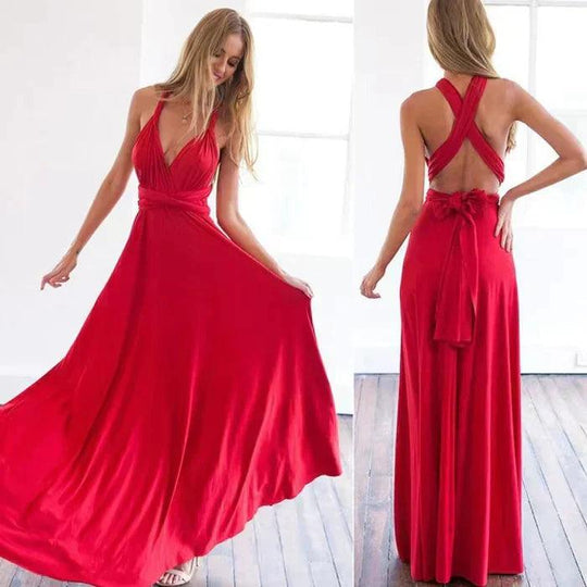 Wickelkleid für Frauen | Elastisch