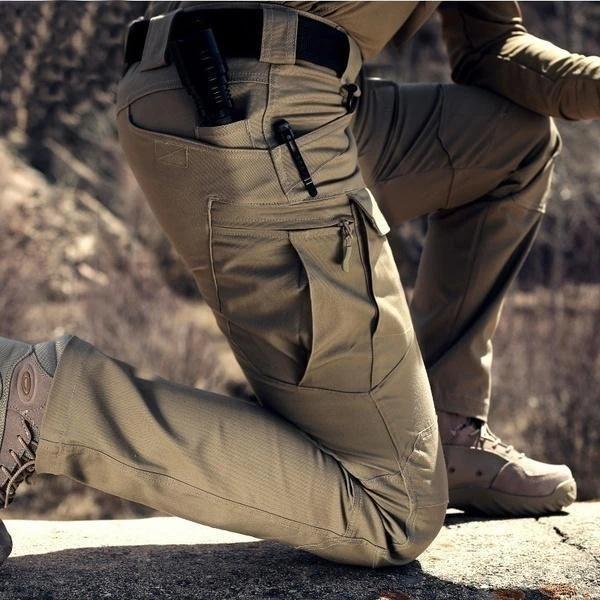Herren Cargo-Hose | Taktische Mehrtaschenhose für Draußen