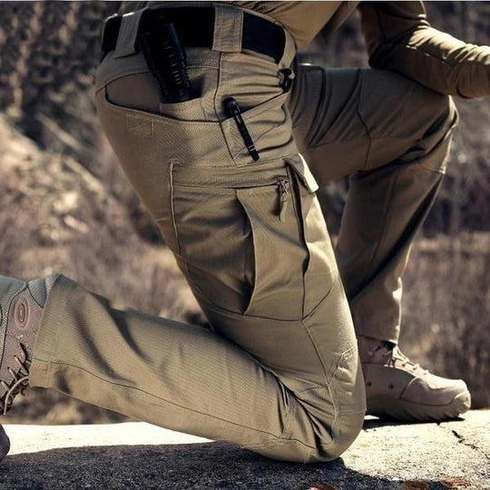 Herren Cargo-Hose | Taktische Mehrtaschenhose für Draußen