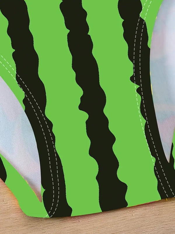 Damen Bikini mit tropischem Gestaltung | Einteiler