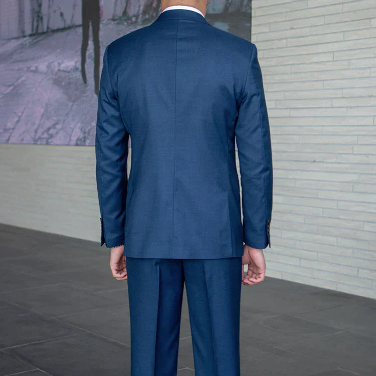 Herren Schlanke Passform Dreiteiliger Anzug | Business- und Hochzeitsoutfit