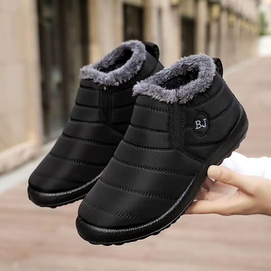 Unisex Slip-On Winterschuhe mit Warmem Futter und Rutschfester Sohle