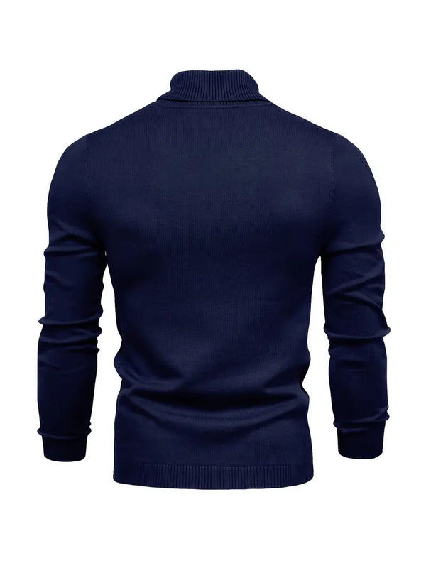 Herren-Rollkragenpullover | Schlanke Passform