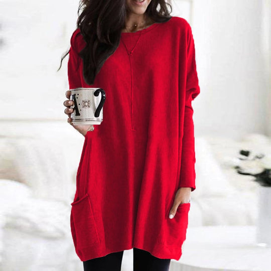 Langarmshirt für Damen | O-Ausschnitt