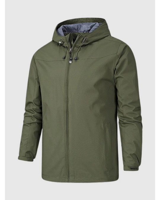 Herren Kapuzenjacke | Lässige Reißverschlussjacke für Herbst und Winter