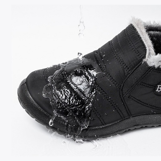 Unisex Slip-On Winterschuhe mit Warmem Futter und Rutschfester Sohle