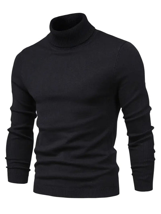Herren-Rollkragenpullover | Schlanke Passform