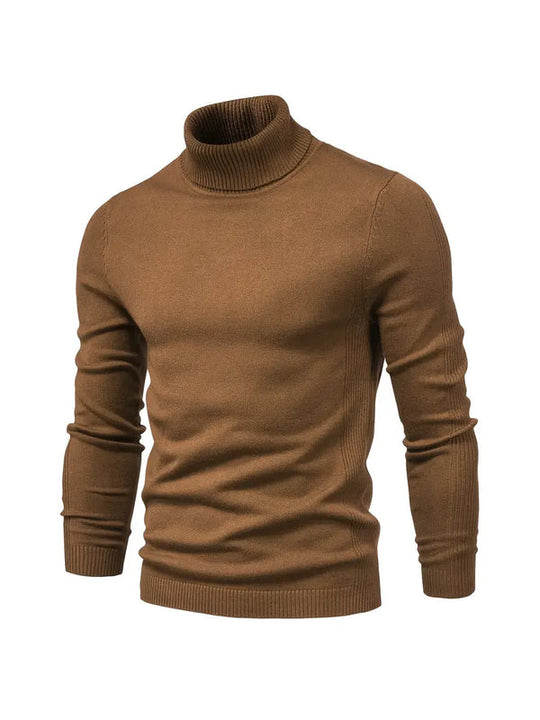Herren-Rollkragenpullover | Schlanke Passform