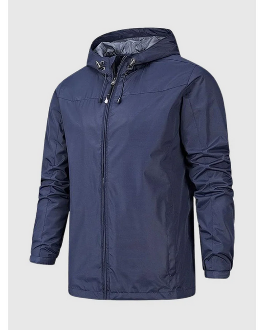 Herren Kapuzenjacke | Lässige Reißverschlussjacke für Herbst und Winter