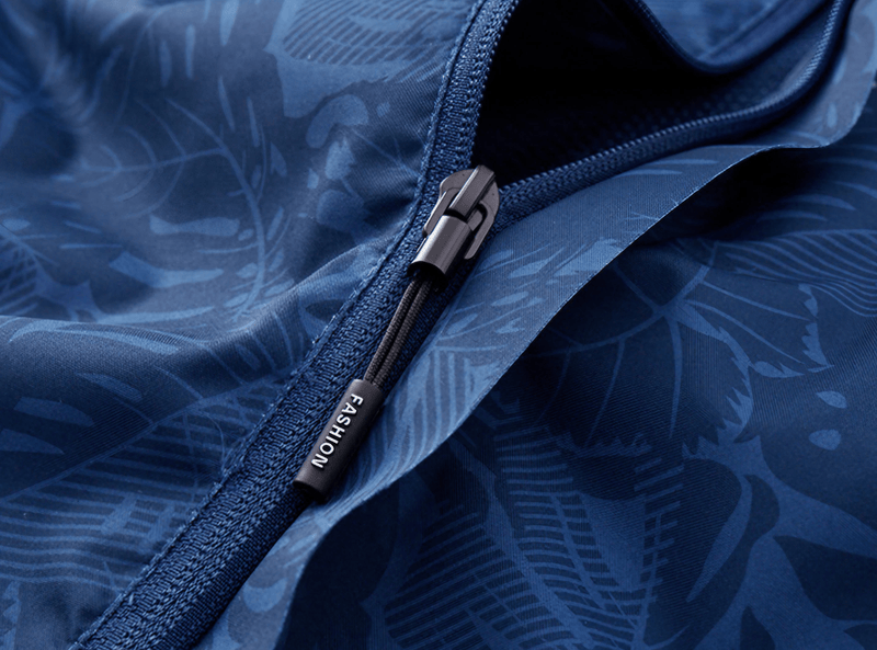 Bedruckte Draußen-Jacke mit Kapuze für Damen | Leichter, lässiger Windbreaker