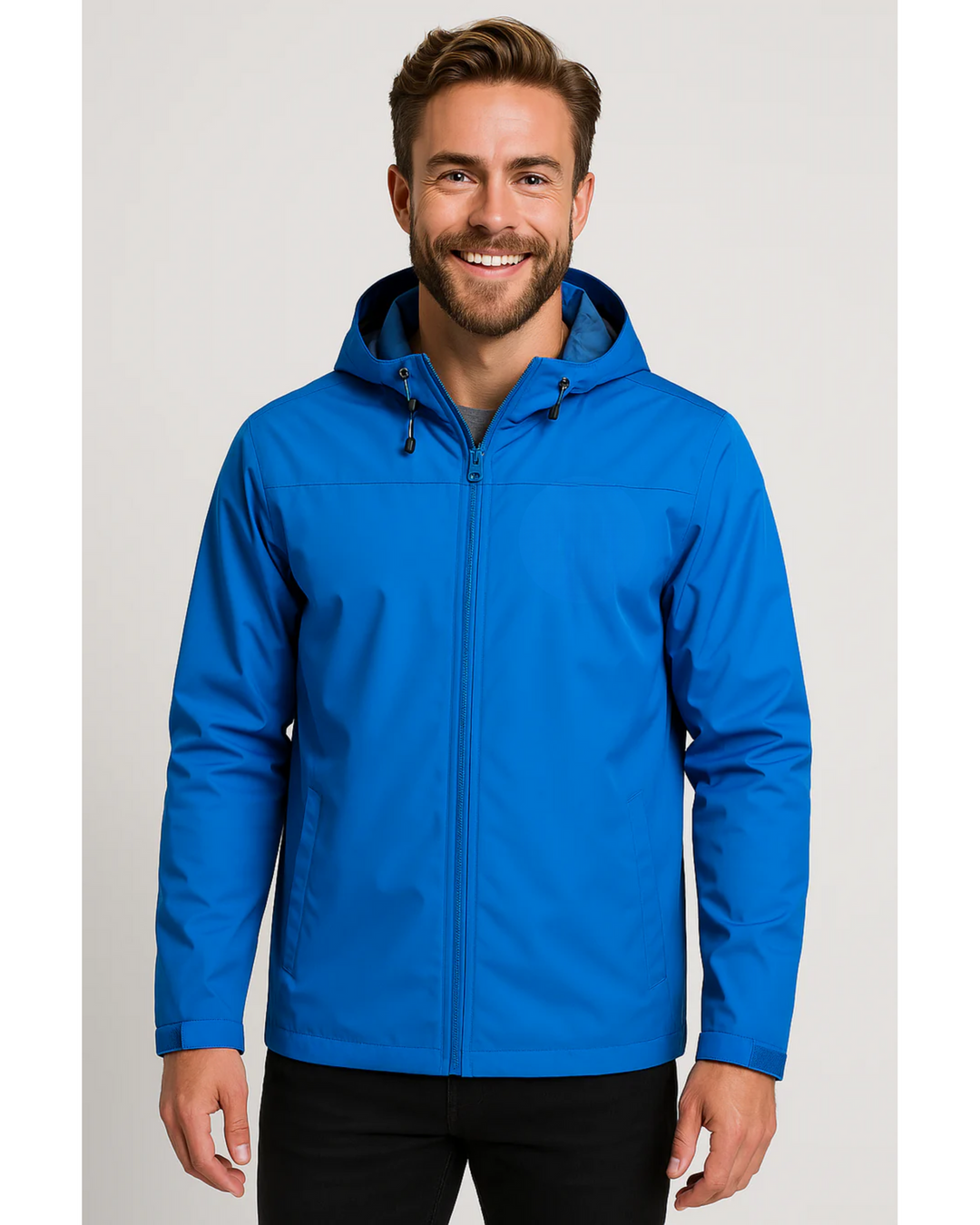 Herren Kapuzenjacke | Lässige Reißverschlussjacke für Herbst und Winter