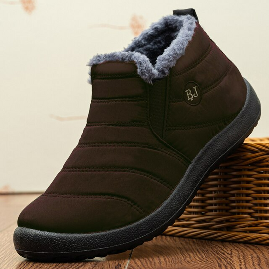 Unisex Slip-On Winterschuhe mit Warmem Futter und Rutschfester Sohle