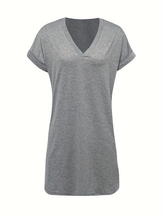 Kurzärmeliges Damenkleid | Mini
