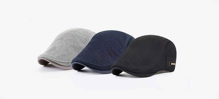 Męski beret | oddychająca siateczka
