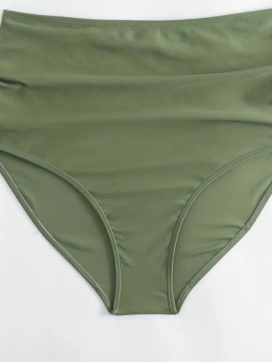 Tropischer Druck Bikini | Zweiteiler für Damen