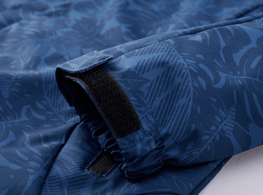 Bedruckte Draußen-Jacke mit Kapuze für Damen | Leichter, lässiger Windbreaker