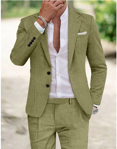 Herren Anzug Zweiteilig Set | Elegantes Outfit für Hochzeitsgäste