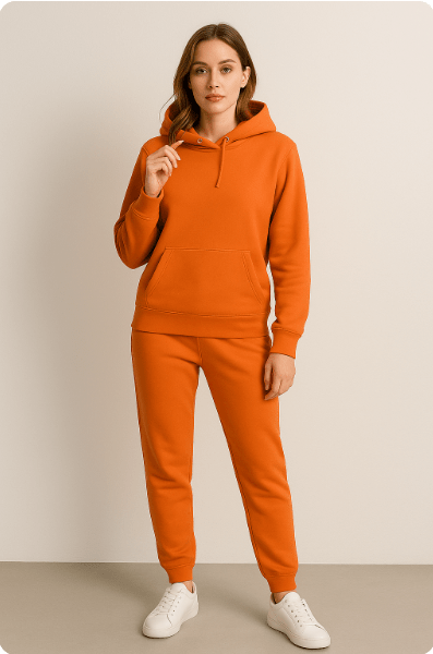 Unisex Trainingsanzug | Hoodie mit Tasche und Jogginghose