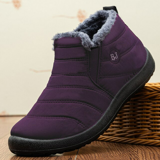 Unisex Slip-On Winterschuhe mit Warmem Futter und Rutschfester Sohle