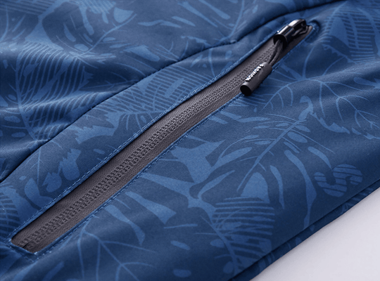 Bedruckte Draußen-Jacke mit Kapuze für Damen | Leichter, lässiger Windbreaker