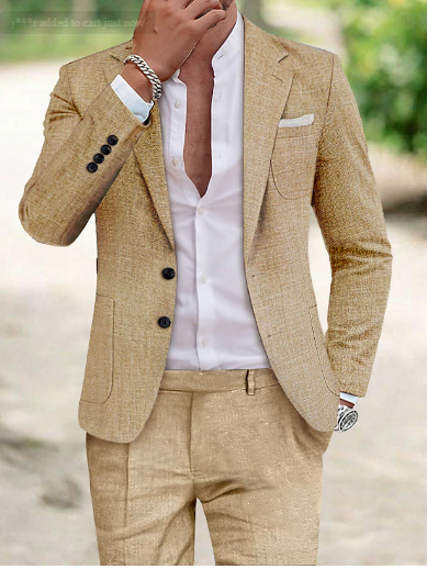 Herren Anzug Zweiteilig Set | Elegantes Outfit für Hochzeitsgäste