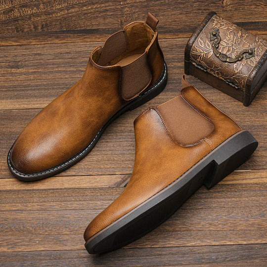 Herren Chelsea-Stiefel | Klassischer Slip-On