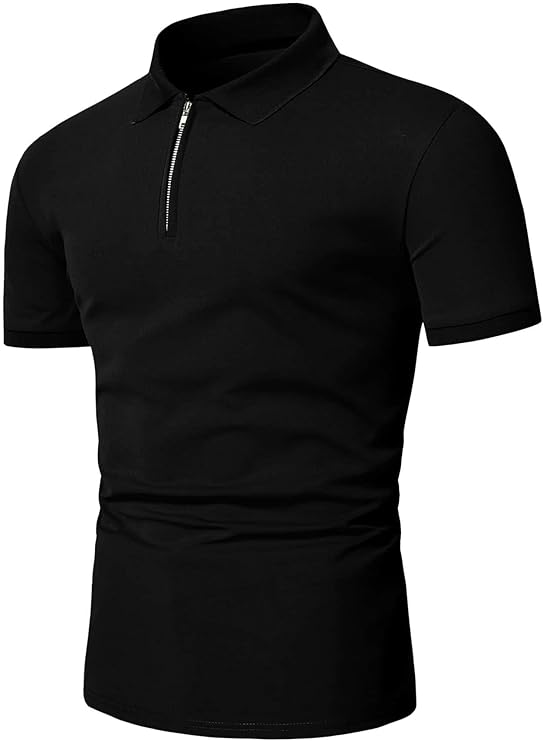 Herren Zipper Sommer Polo | Kurzarm